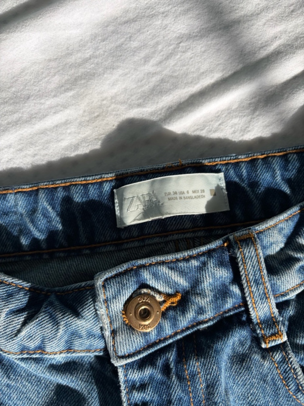 Zara Light Blue High-Rise Women's Jeans